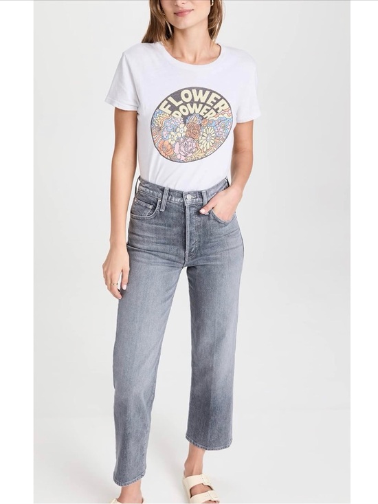 MOTHER Denim - MOTHER The Rambler Ankle Jeans 28 Uncommon Ground Gray Straight Leg